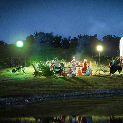 Wielofunkcyjne światła balonowe LED Wieża 320W Światła statywu Led For Party Event