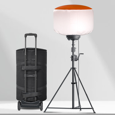 AC220V Przenośne światło LED 1400W na miejscu pracy LED Balon Light Tower dla organów ścigania
