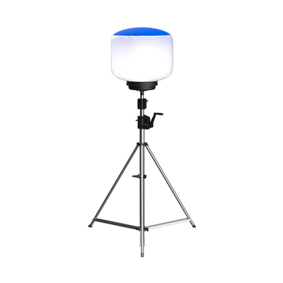 Szybka konfiguracja przenośnej lampy roboczej LED z białym światłem, balonowej, IP66, z akumulatorem