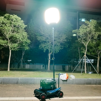 LitePro DLX Układ IP65 600W LED Lampy Kempingowe Balonowa Wieża Świetlna na Nocne Place Budowy