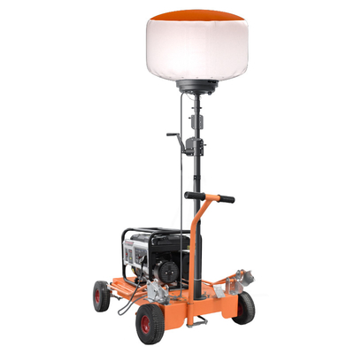 Trolley Balon Led Light Tower Lights Fitting 700W Lighting Tower For Disaster