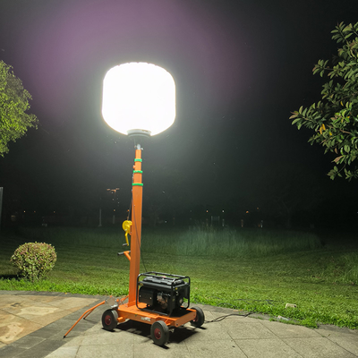 Światło na zewnątrz Led Party Balonów Światło 3,8m 800Watt Światło Industrial Tower
