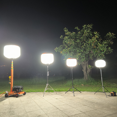 Uniwersalne Przenośne Światło Robocze 700Watt Balon LED Wieża Światła Do konserwacji dróg