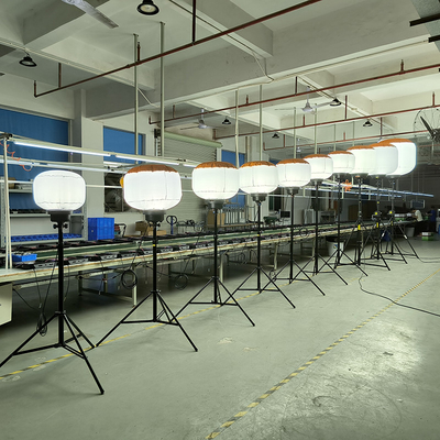 Światła dla wózków trójstopnia 800W Led Balonowa lampa dla bezpieczeństwa drogowego