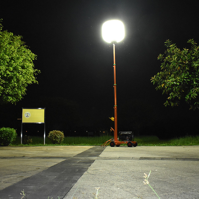 AC220V Przenośne światło LED 1400W na miejscu pracy LED Balon Light Tower dla organów ścigania