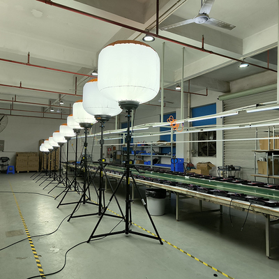 AC220V Przenośne światło LED 1400W na miejscu pracy LED Balon Light Tower dla organów ścigania