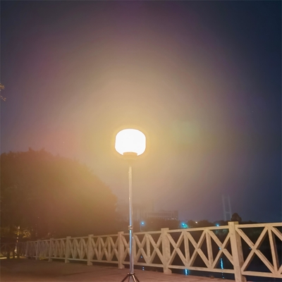 Światłowiec z trójkąta 200W RGB Przenośny Balon Światłowiec na wesela