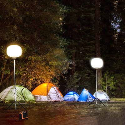 28000Lumen Przenośna wieża świetlna 200 Watt Led Balon Light For Camping