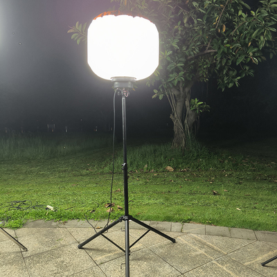 Światło LED bez blasku z statywem 150W LED Balon Wieża świetlna dla obozów