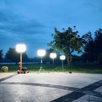 Jasne światła LED Światła robocze 200W LED Balon Wieża świetlna zewnętrzna Do oświetlenia