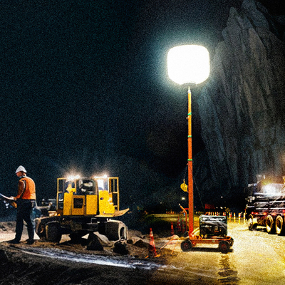 Światło wieżowcowe o pojemności 128000lm 800W Balon Led Light Światła wieżowe do filmowania