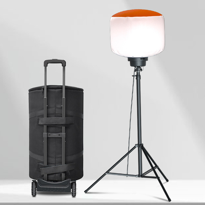 Wydarzenia Teleskopowa wieża świetlna 500W LED balon Mobilna wieża świetlna dla dużych wydarzeń