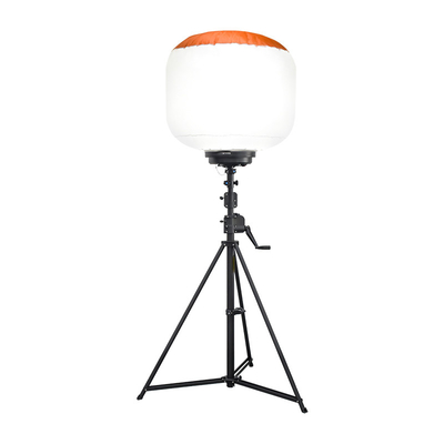 Przenośny przenośny 800W Balon Light Tower Wysoka jasność dla placówek budowlanych Prace drogowe Tymczasowe światło pracy