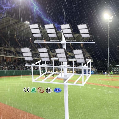 Światła na stadion piłkarski na kort tenisowy