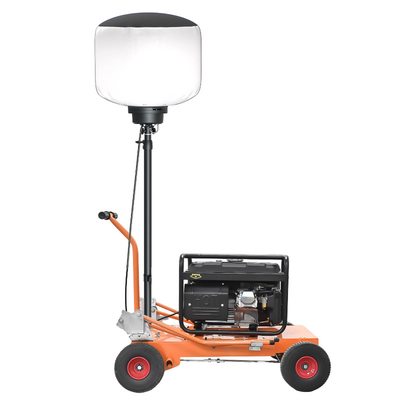 AC90-305V 96000 Lumenów LED Wieża światła roboczego na 3,8 m statywie do tymczasowej budowy