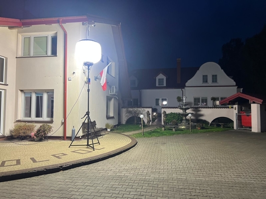 Światło na balonie 1000W, przenośne, przenośne, bezcienie, bezpieczne, oświetlenie na placach budowy, na drogach, imprezach, wydarzeniach, oświetlenie ratunkowe