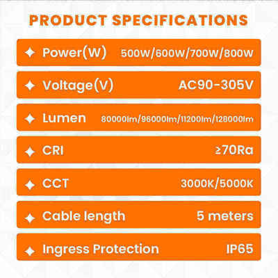Fabrycznie dostosowany reflektor LED 36W do użytku zewnętrznego, regulowany reflektor, regulowana wysokość masztu dla obozów pomocy humanitarnej