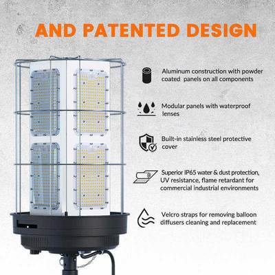 500W-1400W LED Balon Świetlny IP65 50000 godzin 360° Oświetlenie Wszechstronne