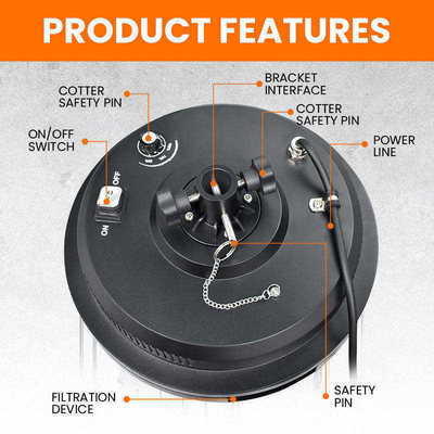 500W-1400W LED Balon Świetlny IP65 50000 godzin 360° Oświetlenie Wszechstronne