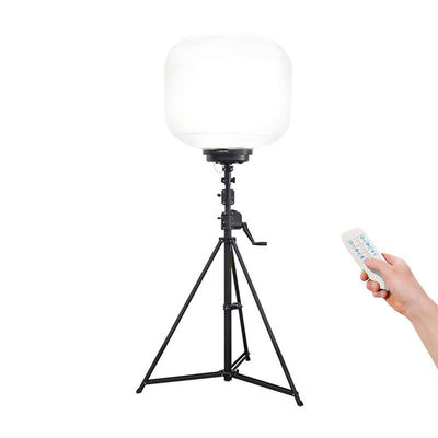 500W LED Balonowa wieża oświetlenia IP65 96000LM do ratownictwa awaryjnego