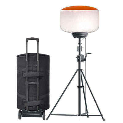 800W Przenośny LED Balon Light Tower IP65 128000lm Oświetlenie 360°