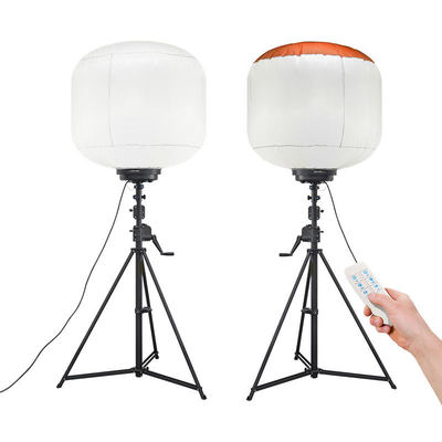 Przenośna lampa balonowa LED 320W IP65 z możliwością ściemniania do budownictwa zewnętrznego