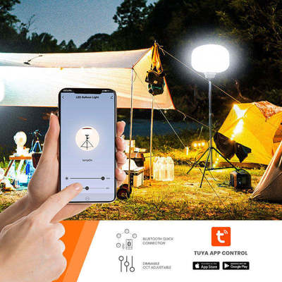 UV Resistant Flame Retardant High Efficiency LED Balloon Light Tower for Outdoor Construction and Events